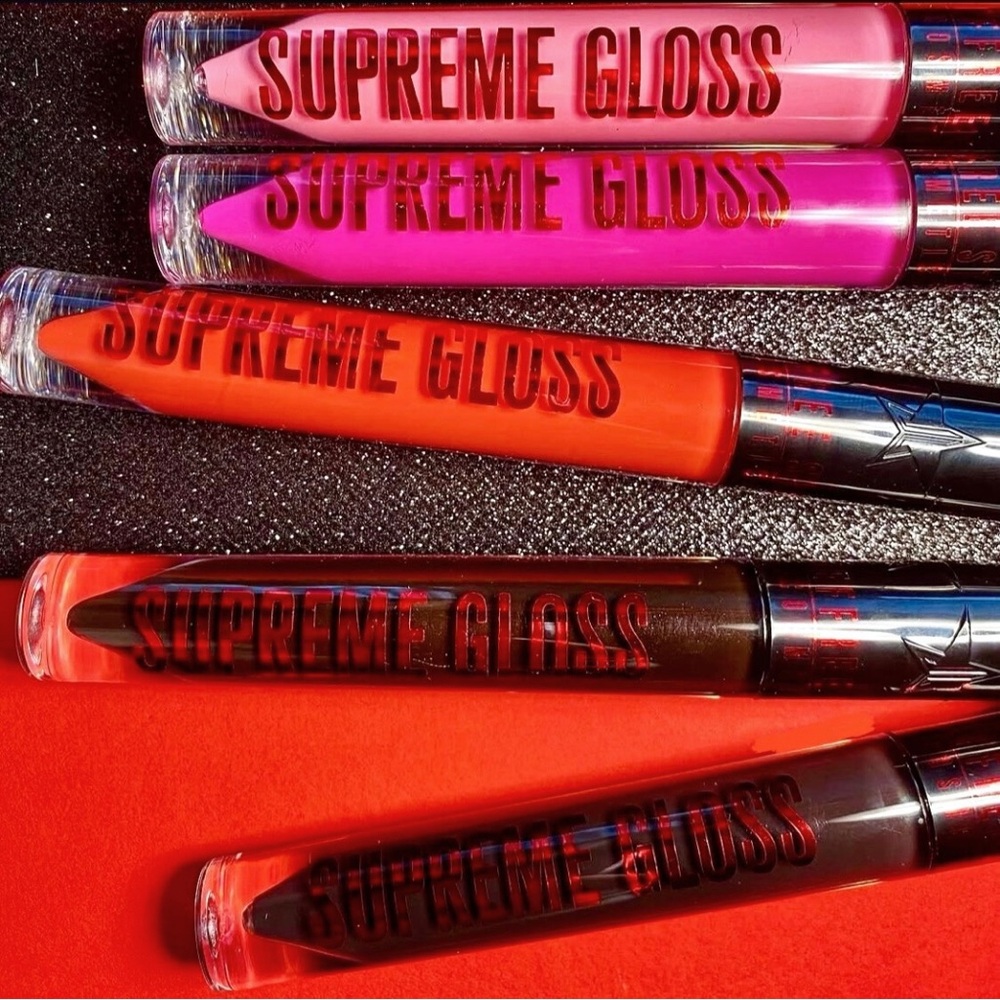 Jeffree Star | ‘Weirdo’ Supreme Gloss Collection | NiB All 5 Black Box Glosses - Picture 3 of 16